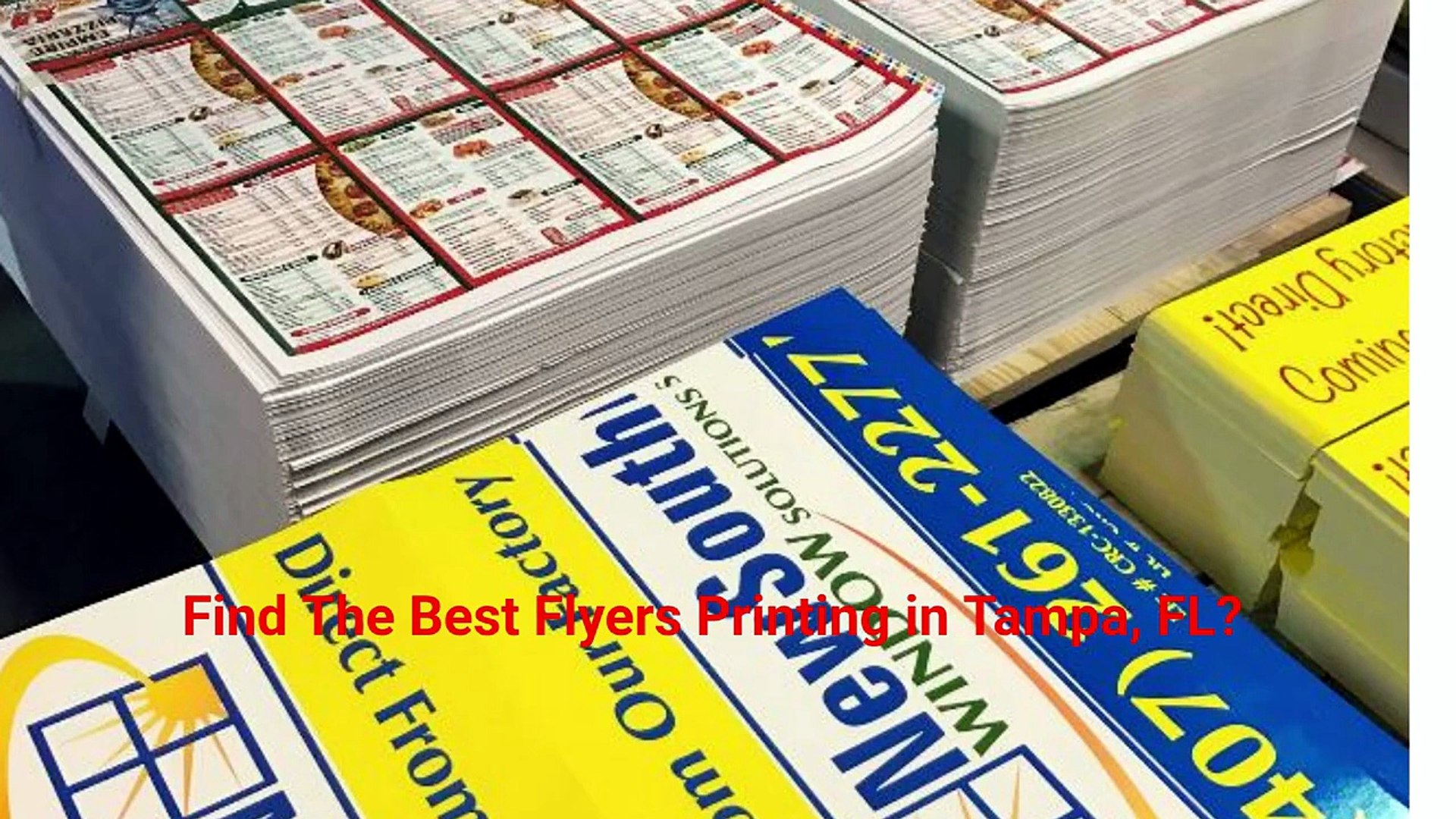 Turf Signs | High-Quality Flyers Printing in Tampa, FL