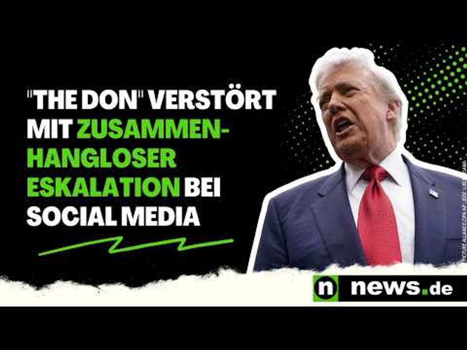 Donald Trump: 'The Don' verstört mit zusammenhangloser Eskalation bei Social Media
