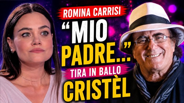 “Mio padre…” Romina Carrisi tira in ballo Cristèl