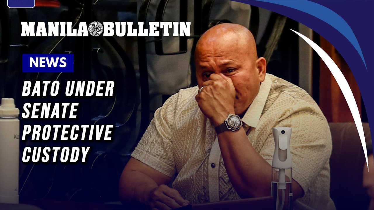 Senator Bato placed under Senate's protective custody