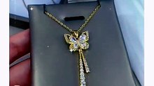 Elegant Butterfly Tassel Necklace for Women 🦋✨