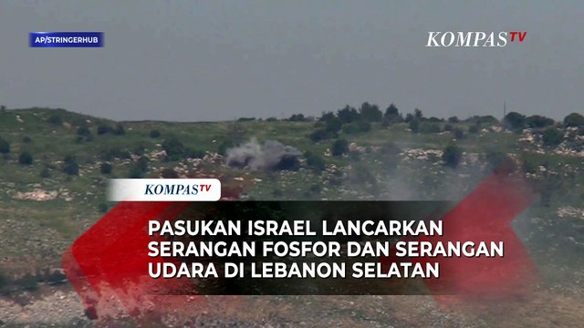 Israel Lancarkan Serangan Fosfor di Distrik Nabatieh Lebanon Selatan