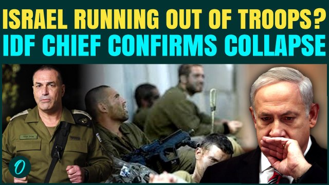 IDF Chief Accepts DEFEAT? Israeli Military Faces Troop SHORTAGE,On Brink Of Collapse|Israel-Iran War