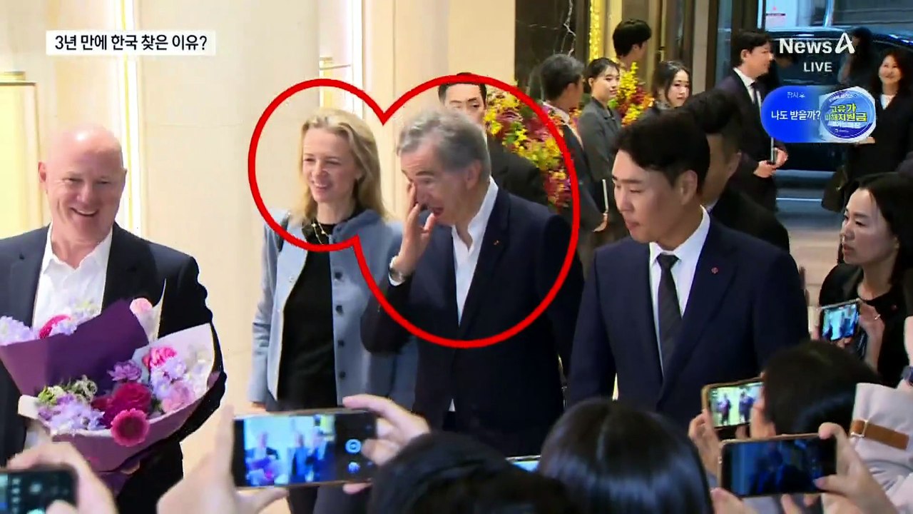 루이비통 회장, 3년 만에 한국 온 이유는?