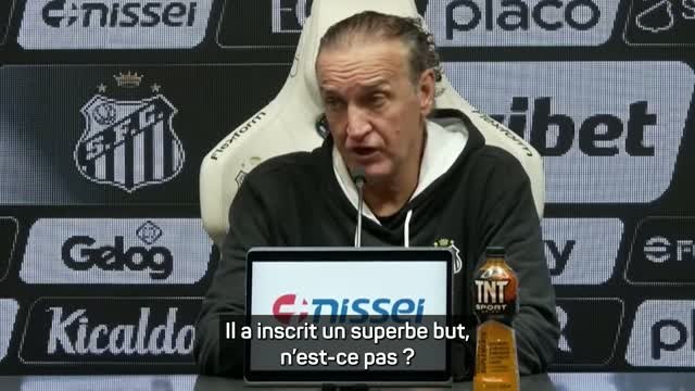 Santos - Cuca : Neymar a livré une très bonne performance