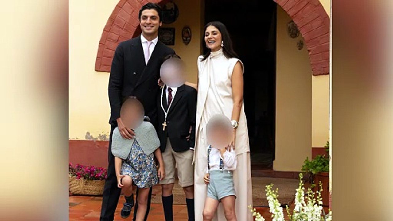 María G. de Jaime y Tomás Páramo desvelan como fue la comunión de su hijo Tomi