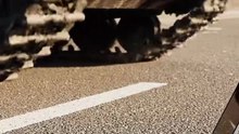 Tank crushes laptop  #crushingvideo #foryou #viralshort #fypシ゚viral #laptopcrush