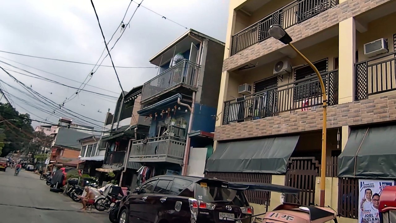 Lethargic Mood on Mindoro Street in Manila City in the Philippines