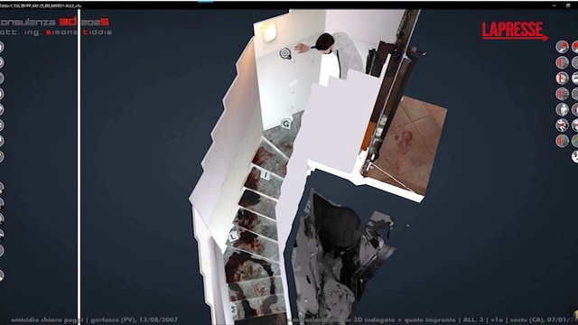 Delitto di Garlasco, il video della ricostruzione in 3D con l'avatar di Andrea Sempio