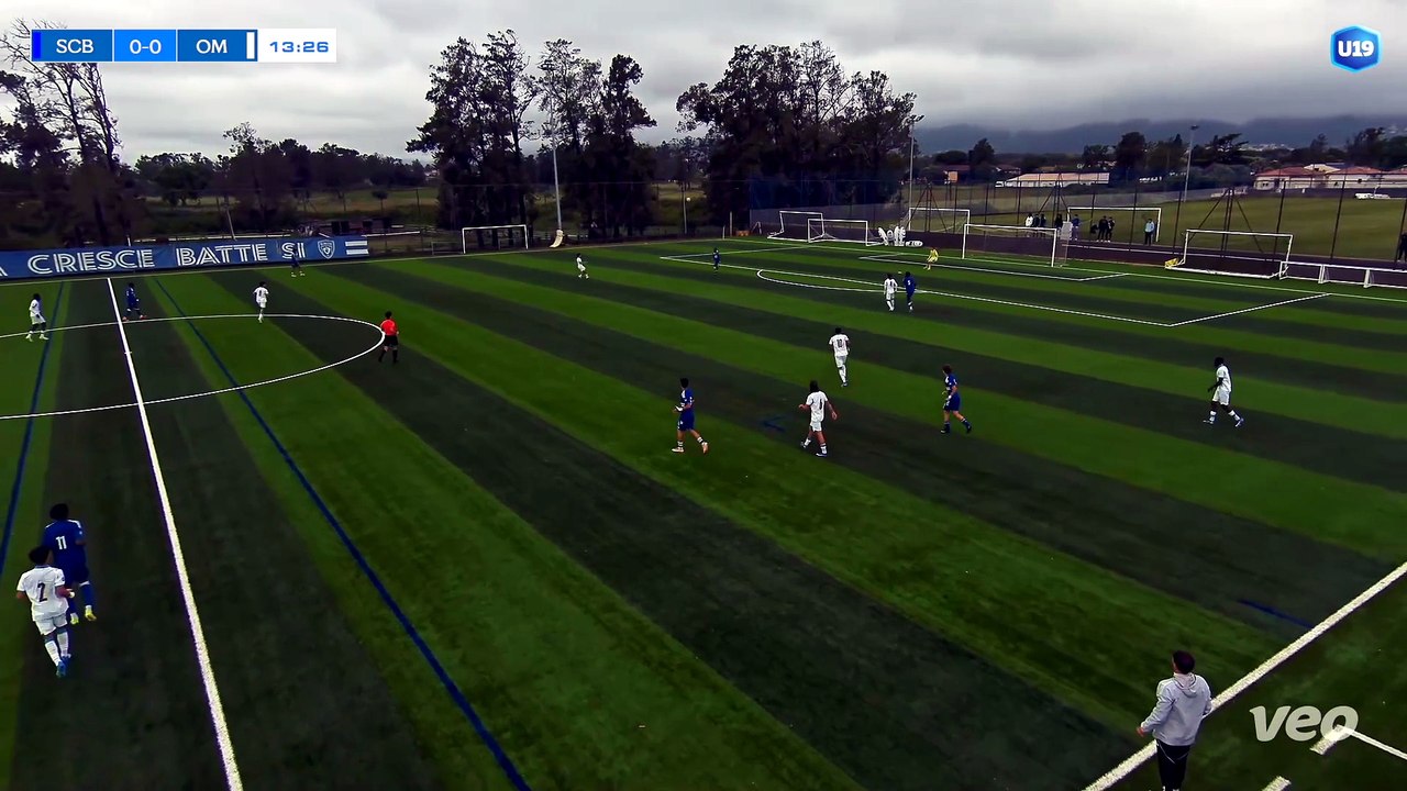 U19 - SC Bastia 1-1 OM : Le but de Kalvin André