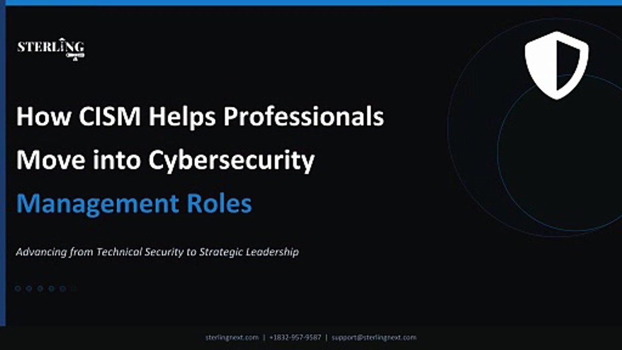 How CISM Helps Professionals Move into Cybersecurity Management Roles