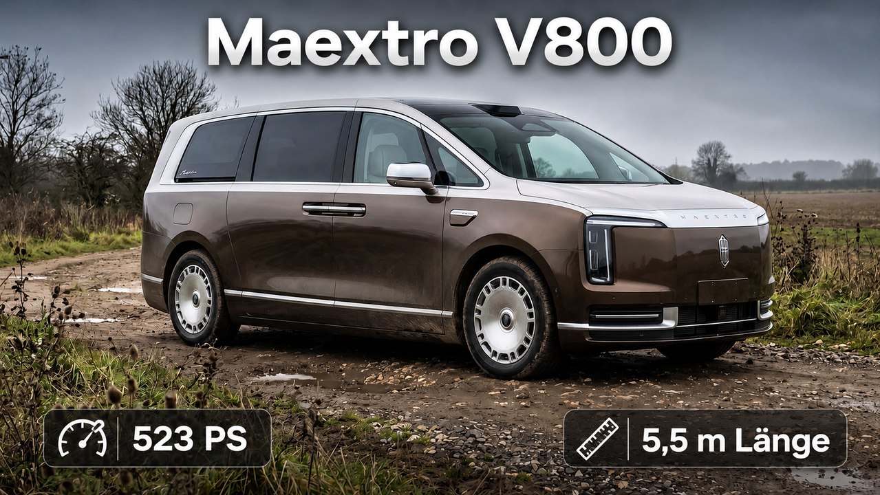 Maextro v800: chinas neuer luxusliner gegen maybach & co.