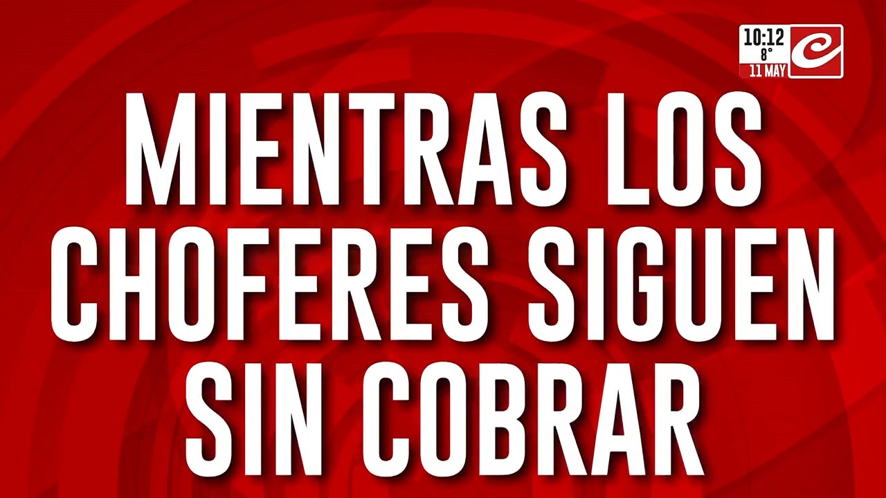 Mientras los choferes siguen sin cobrar, los empresarios tiran fuegos artificiales