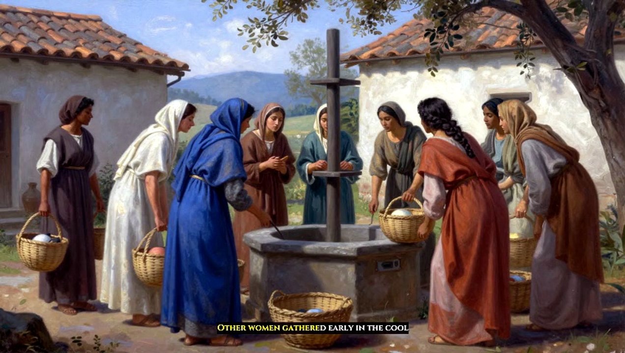 The Outcast Who Discovered Living Water 🏺✨ #BibleStory #John4