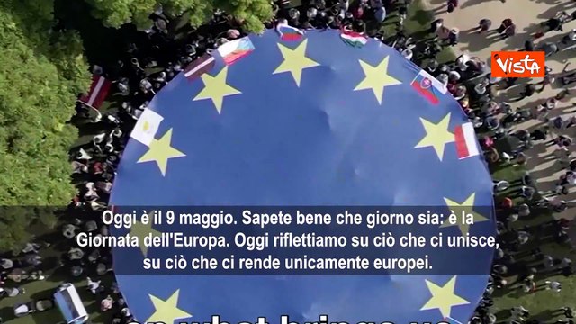 Festa d’Europa, Von Der Leyen: Celebriamo ciò che ci rende europei, democrazia, libertà e calcio