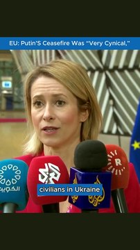 Kaja Kallas Accuses Putin of Exploiting Ukraine Ceasefire