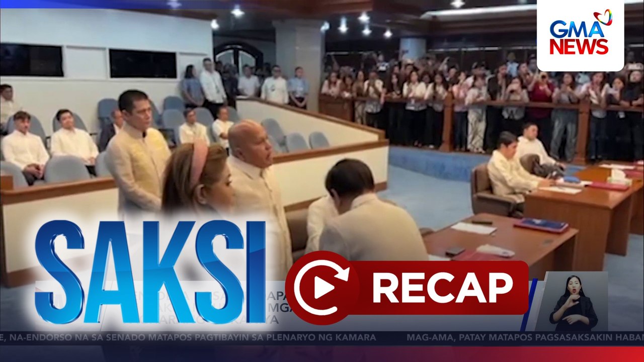 Pagbabalik sa Senado ni Sen. Bato Dela Rosa; VP Sara Duterte, na-impeach muli; Sen. Alan Peter Cayetano, iniluklok na bagong Senate President | Saksi