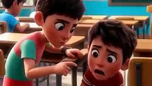 TANGLE ATTACK 😂 #trendingreel #comedy #funnyreels #kidsfun #cartoon #funny #jokes