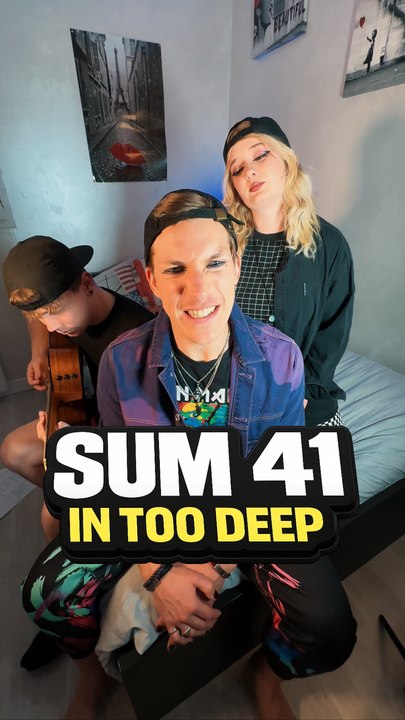 Sum 41 - In Too Deep (Acoustic Cover) ft. Kaplyn, Miranda Grace