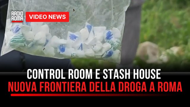 ROMA, “CONTROL ROOM” PER IL DELIVERY DELLA DROGA E “STASH HOUSE” 8 ARRESTI