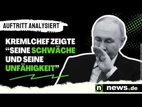 Wladimir Putin: Auftritt analysiert - Kremlchef zeigte seine Schwäche und seine Unfähigkeit