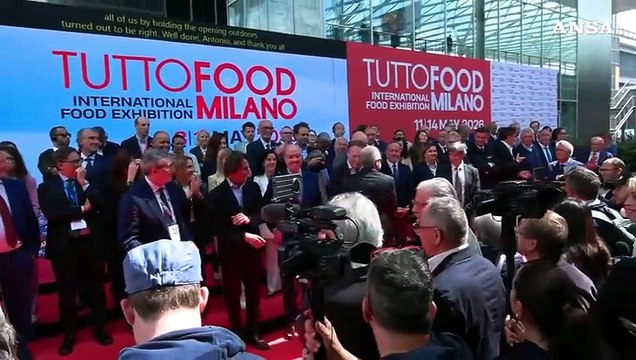 Inaugurata la fiera TuttoFood, l'Italia fra tradizione e innovazione