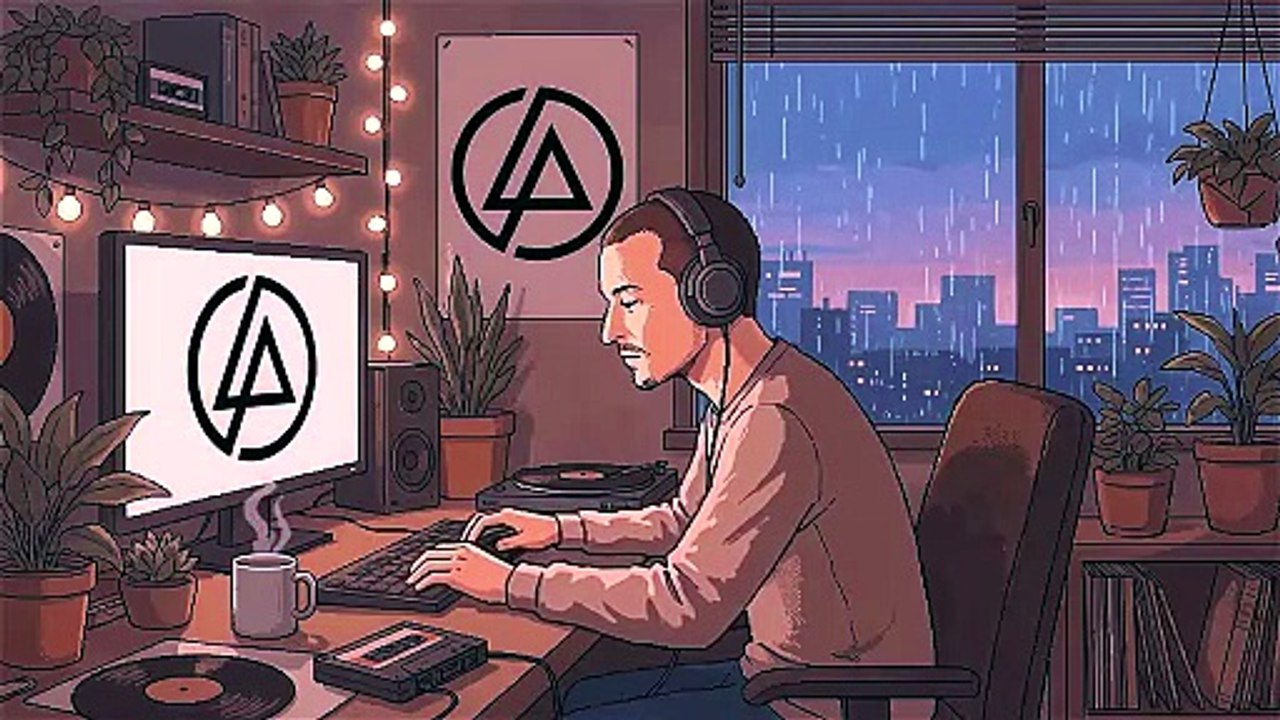 Linkin Park Lofi Mix — Chill Beats for Study, Relax & Deep Focus (1-Hour Ambient Remake)