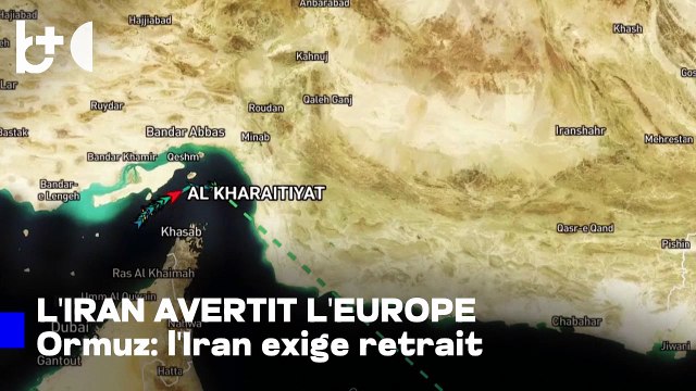 L'Iran avertit l'Europe: pas de navires de guerre à Hormuz, ne vous laissez pas tromper!