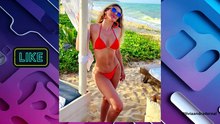 Lívia Andrade em Trancoso aproveita clima tropical com visual marcante