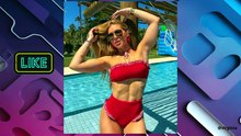 Virginia Fonseca aproveita dia de sol em Trancoso e muda o look para curtir sem preocupações