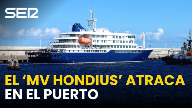 HANTAVIRUS | El 'MV Hondius' ATRACA en el PUERTO DE GRANADILLA por METEOROLOGÍA ADVERSA