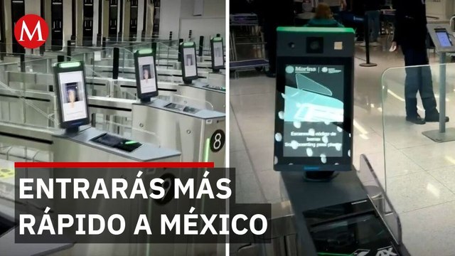 Así funcionan los nuevos filtros migratorios automáticos en aeropuertos de México