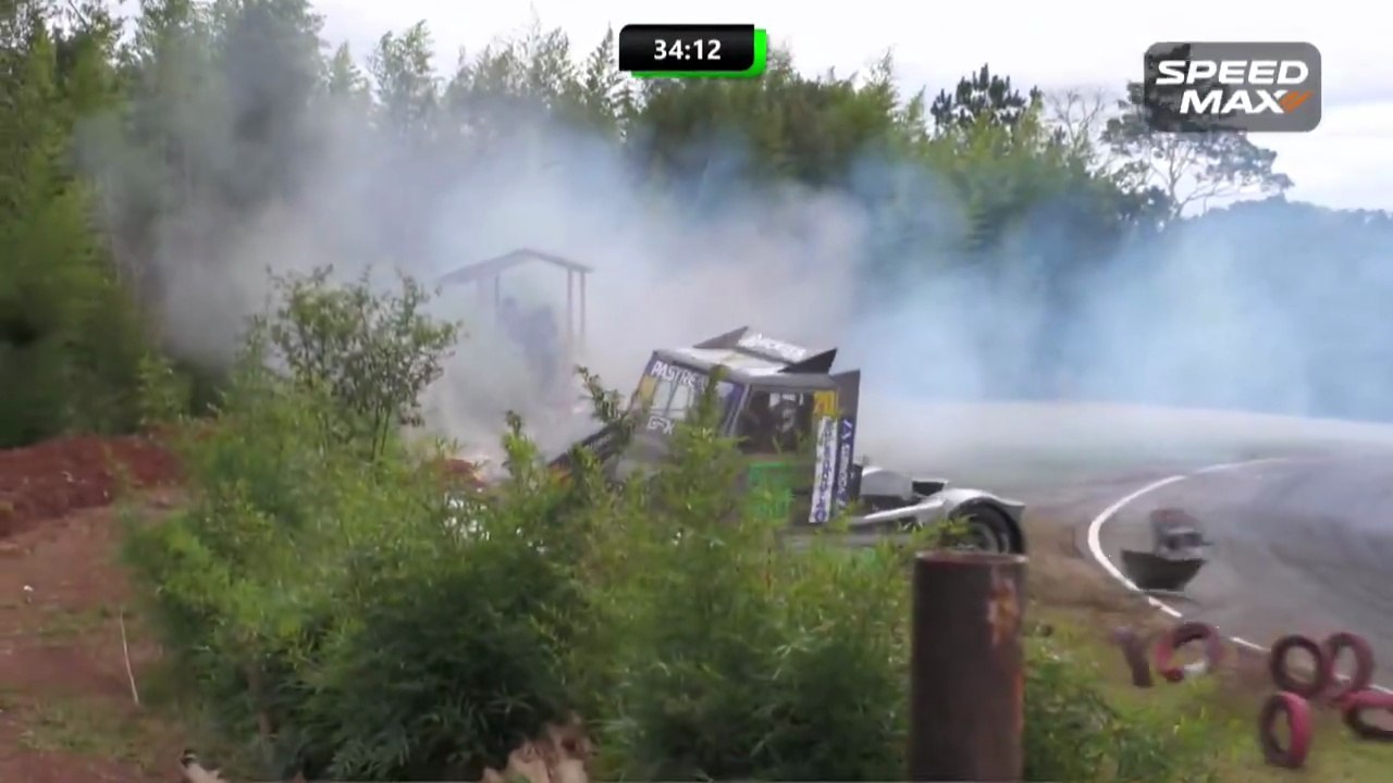 Formula Truck 2026 Guapore Race 2 Start Manica Big Crash