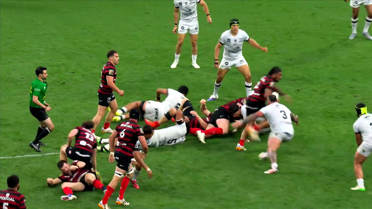 TOP 14 - Essai de Peato MAUVAKA (ST) - RC Toulon - Stade Toulousain