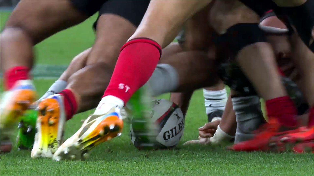 TOP 14 - Essai de Santiago CHOCOBARES (ST) - RC Toulon - Stade Toulousain