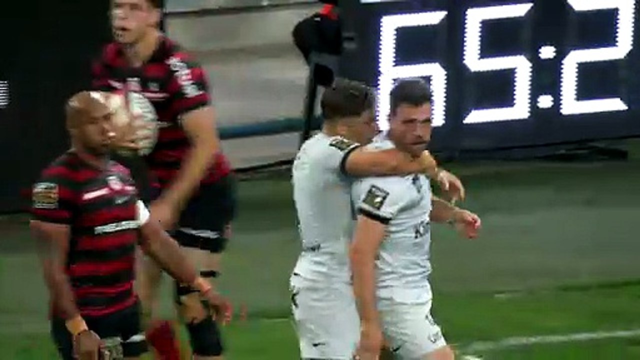 TOP 14 - Essai de Ben WHITE (RCT) - RC Toulon - Stade Toulousain