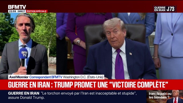 Iran: Donald Trump promet une victoire complète des États-Unis
