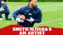 Jaxon Smith-Njigba looks scary with superb speed and insane catching abilities