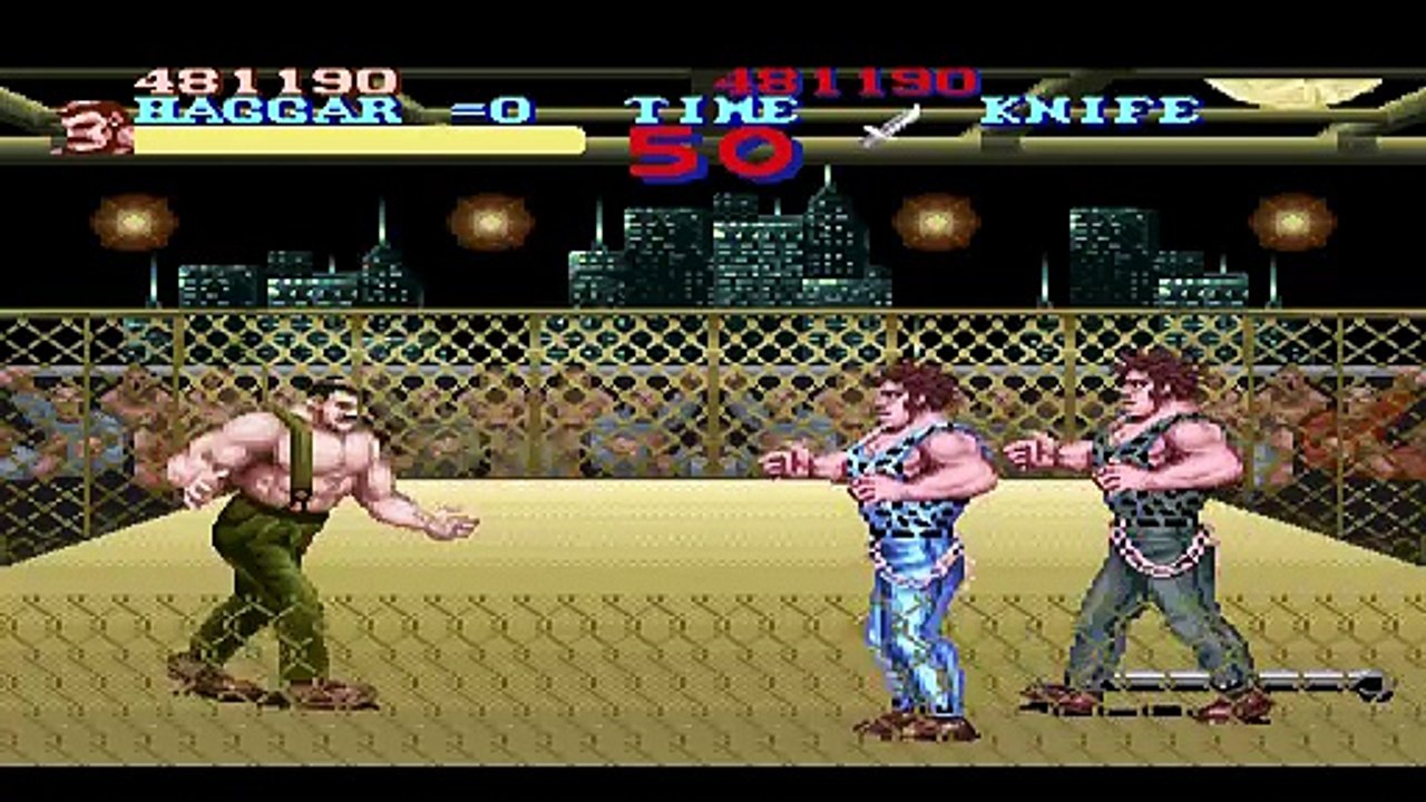 SNES Longplay - Final Fight - Full Game Walkthrough (Haggar Gameplay)
