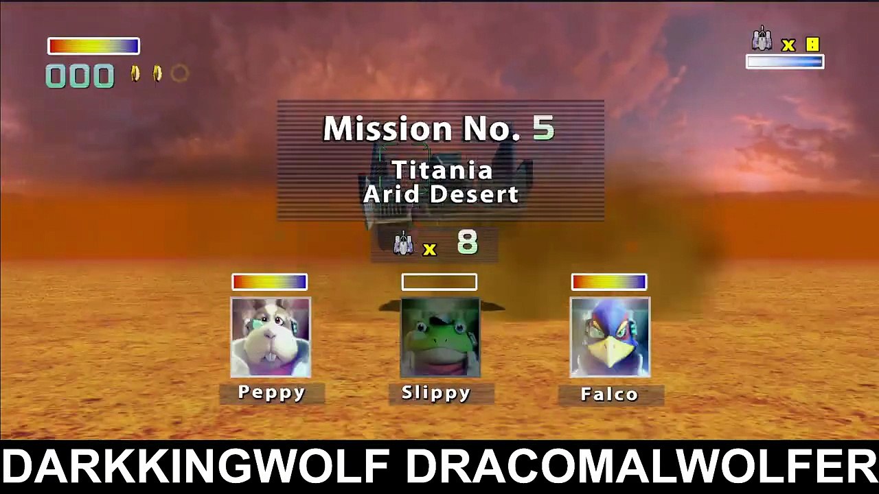 MATANDO EL TIEMPO CON STARCHIP PORT DE STARFOX 64. PARA PC. GAMEPLAY. RUTA FACIL. GAMEPLAY #1. (1)