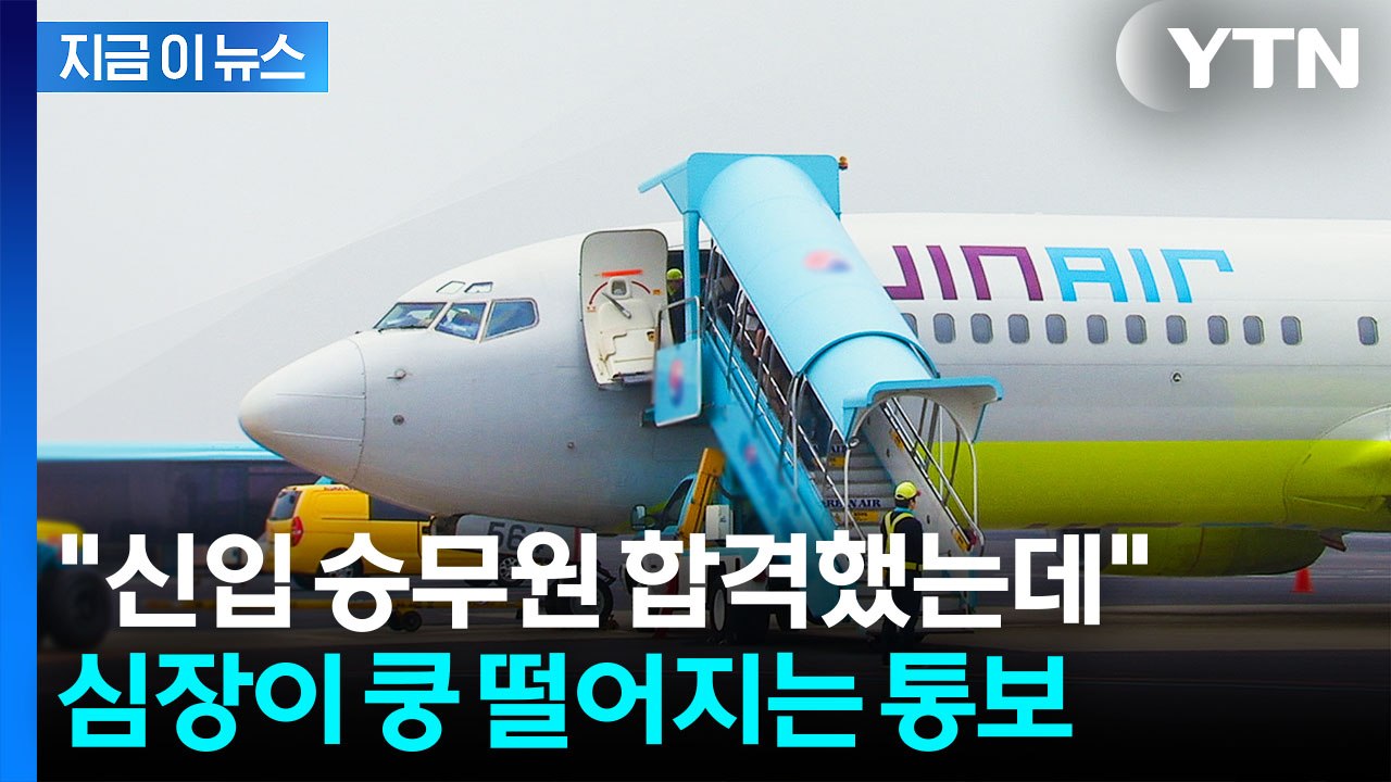 입사 며칠 앞두고 돌연...진에어 승무원들이 받은 통보 [굿모닝경제] / YTN