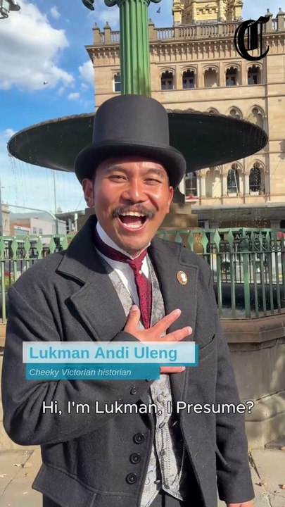 Meet Lukman, I Presume, the 'cheeky' curator of Ballarat's golden past