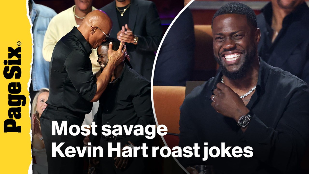 Most savage 'Roast of Kevin Hart' moments: Tom Brady, Chelsea Handler & more