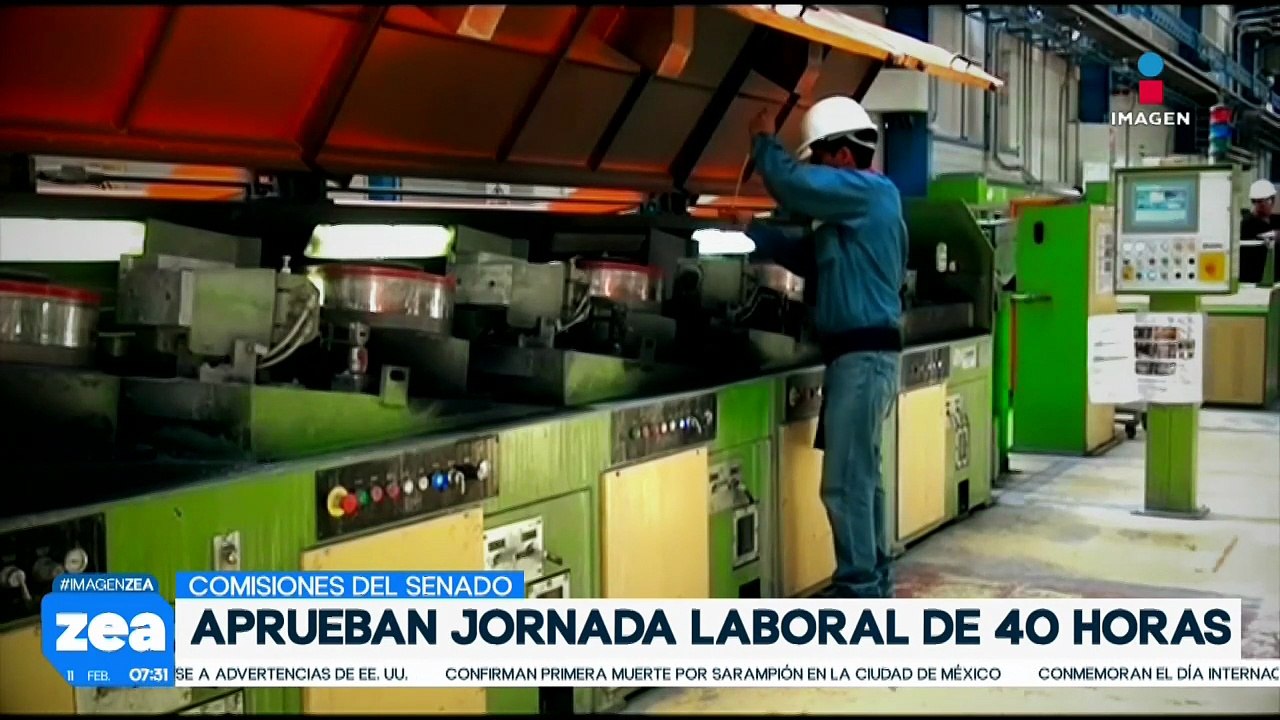 Comisiones Unidas del Senado aprueban jornada laboral de 40 horas