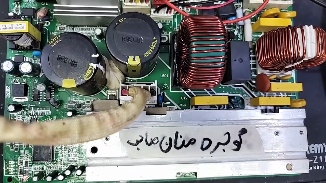 Midea PEL Dc inverter ac E1 P4 P1 error outdoor pcb Dc inverter ac pcb repairing and training center