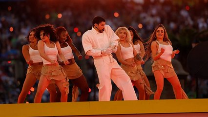 Bad Bunny Super Bowl Halftime Show: Adam Sandler, Kerry Washington Show Support, Jake Paul Shares Distaste | THR News Video