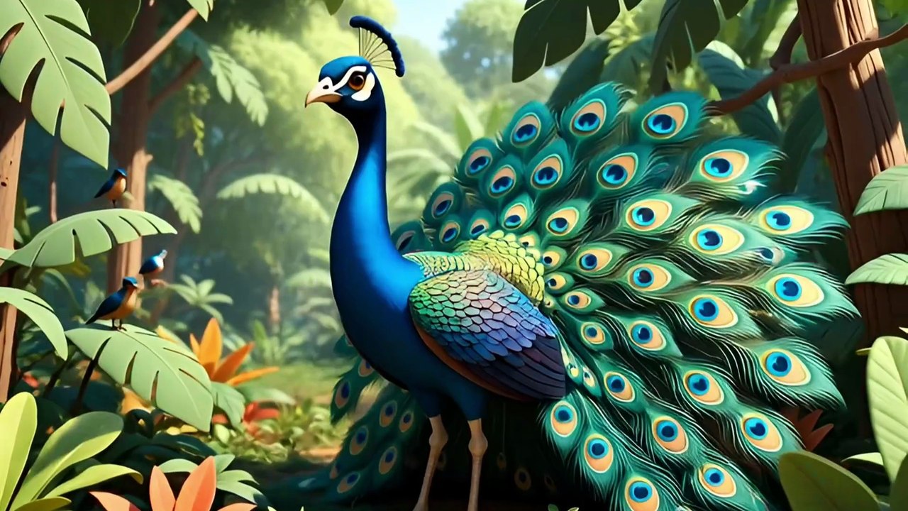 घमंडी मोर ! proud peacock