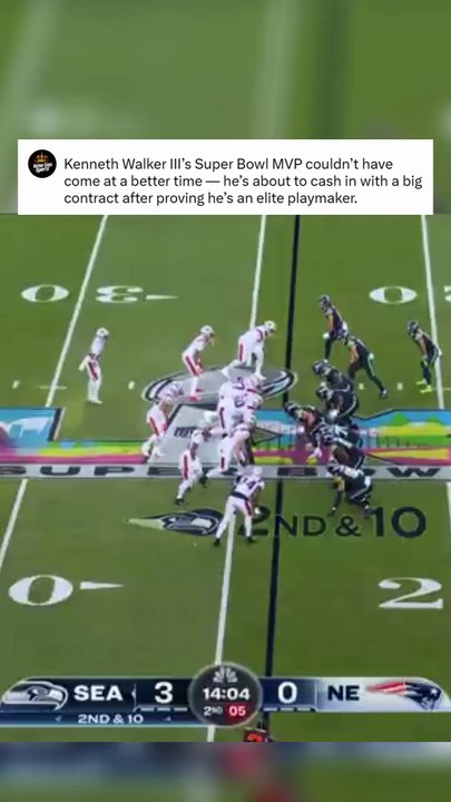 Super Bowl MVP Walks Into a Big Contract Year
