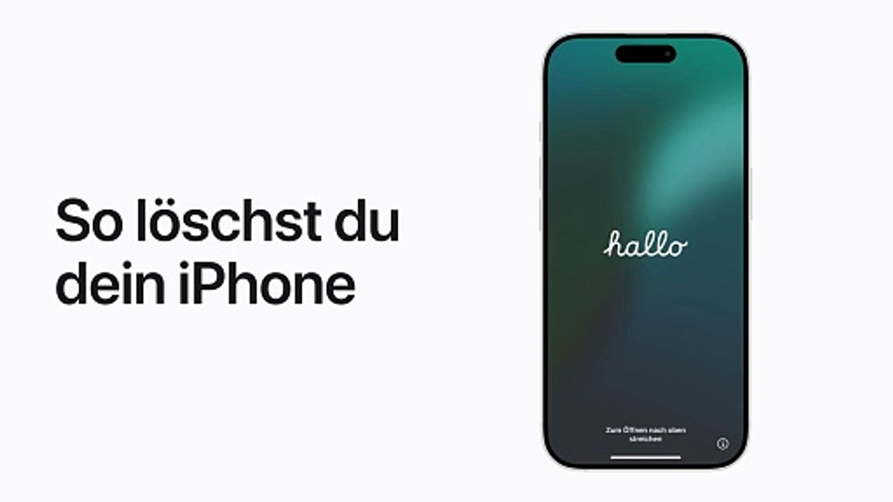 iPhone löschen