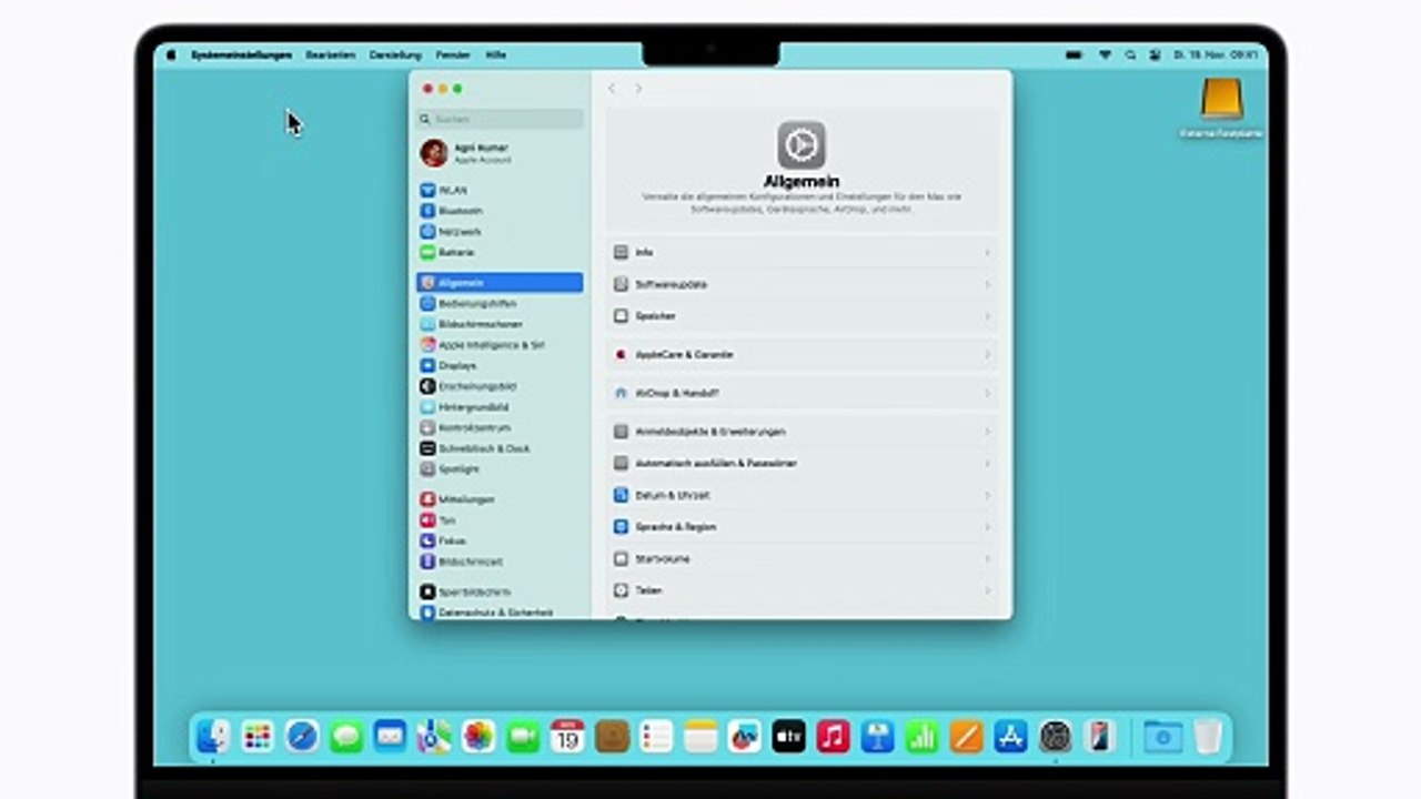 Apple mac - Backup des Mac mit Time Machine erstellen